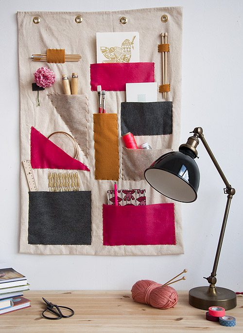 Fabric Wall Organizer