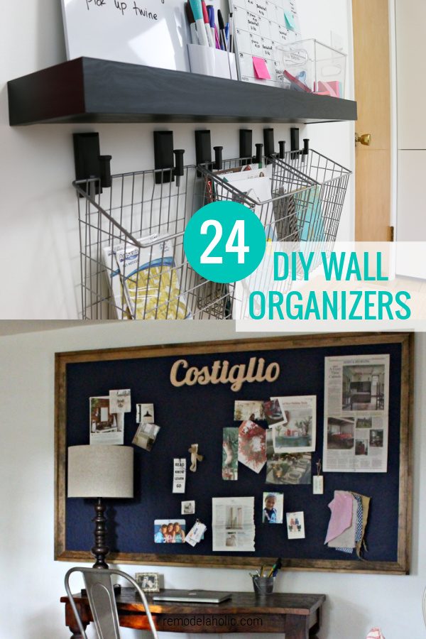 Handmade Wall Organizer options For Family Organization Walls, Bekob
