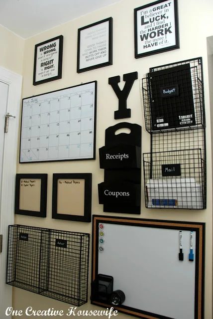 Command Center Family Organizer Wall