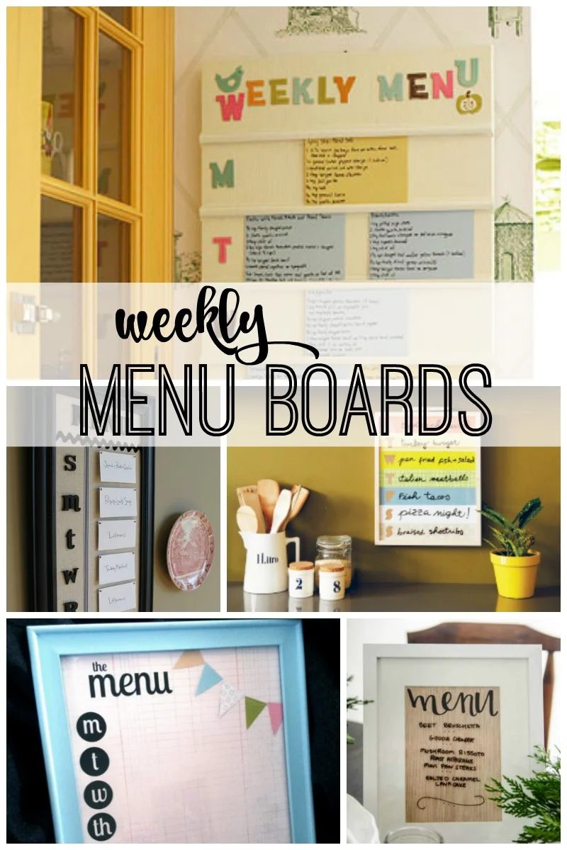 Weekly Menu Boards featured on Bekob.com