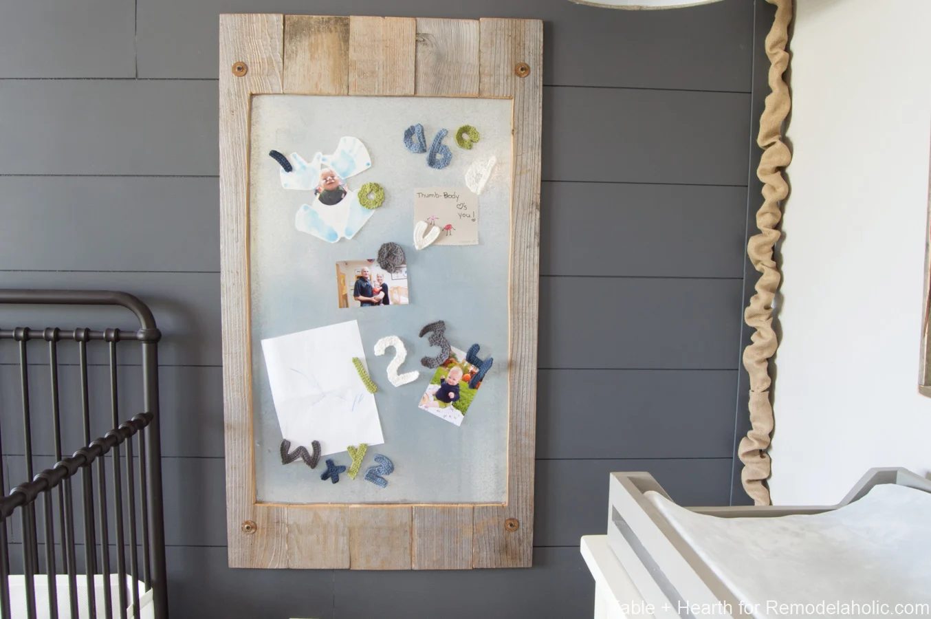 Child’s Masterpiece Gallery: straightforward Metal Magnetic Display Board
