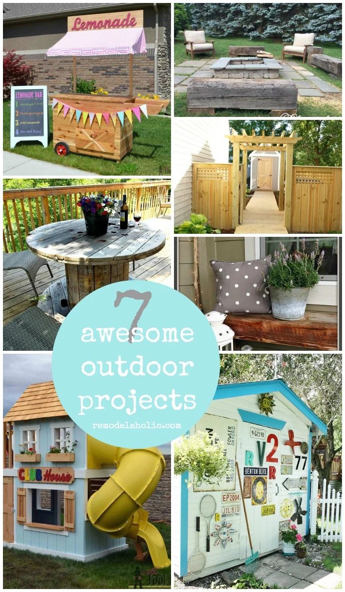 7 solid Outdoor Projects | Give your summer some fun with these great outdoor projects for your yard and deck