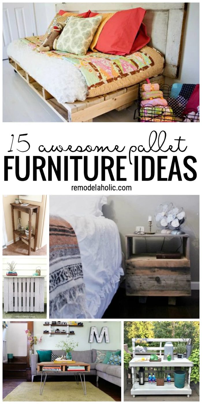 15 solid pallet furniture options featured on Bekob.com
