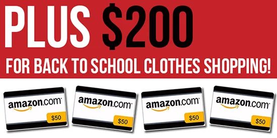 Back to School Giveaway! Come enter to win $500 in prizes!!