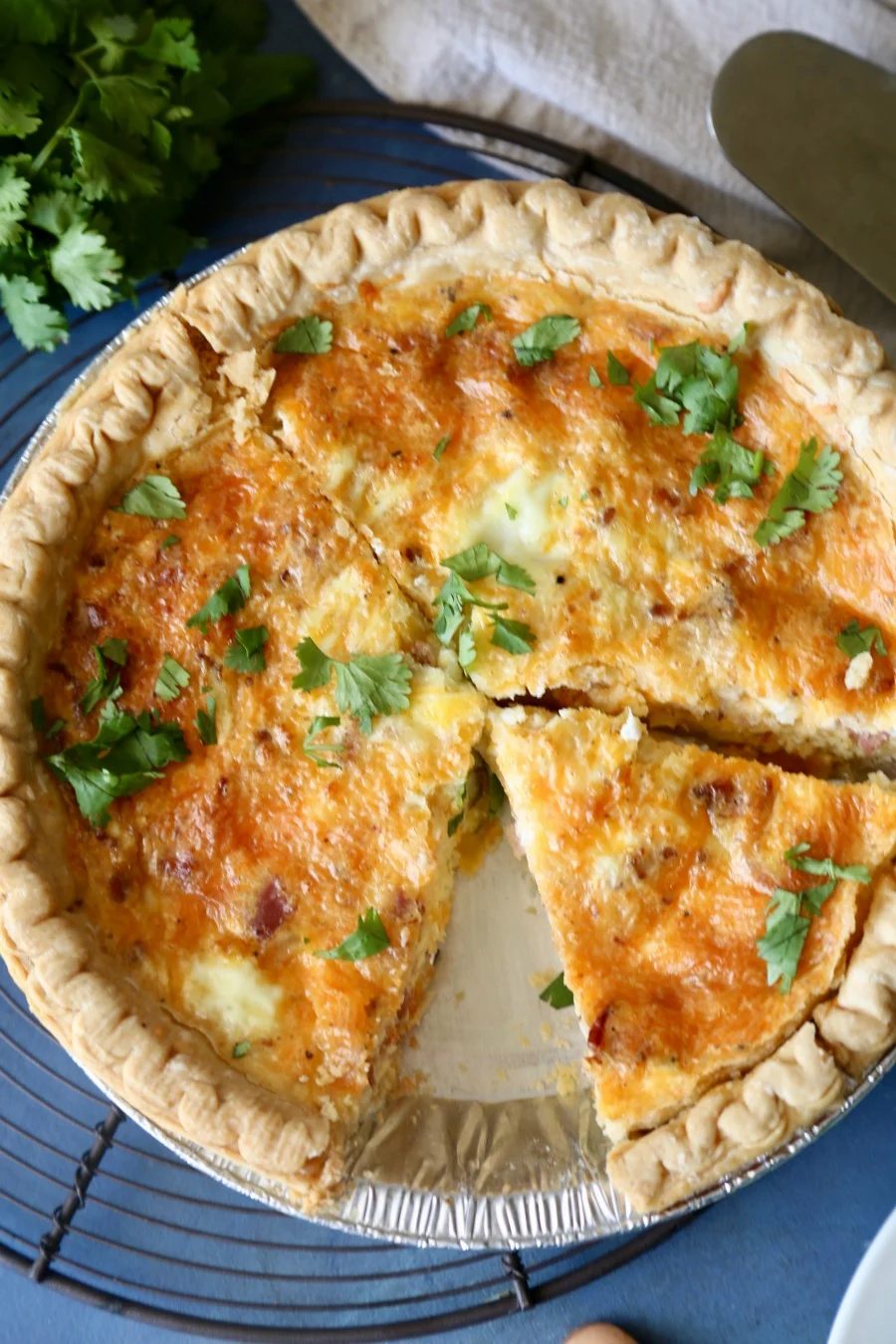 Bacon & Cheese Quiche Bekob 10