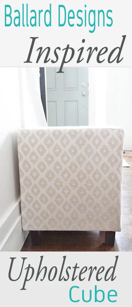 Add seating and comfort with an straightforward multipurpose Handmade upholstered cube ottoman or stool. You can make your own for MUCH less than buying one at the store, plus use 