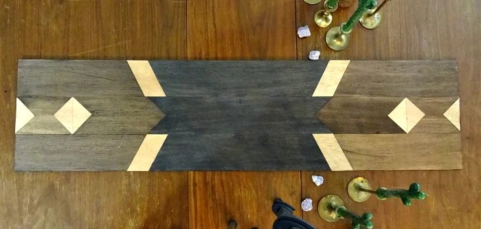 Make a Modern Balsa Wood Table Runner