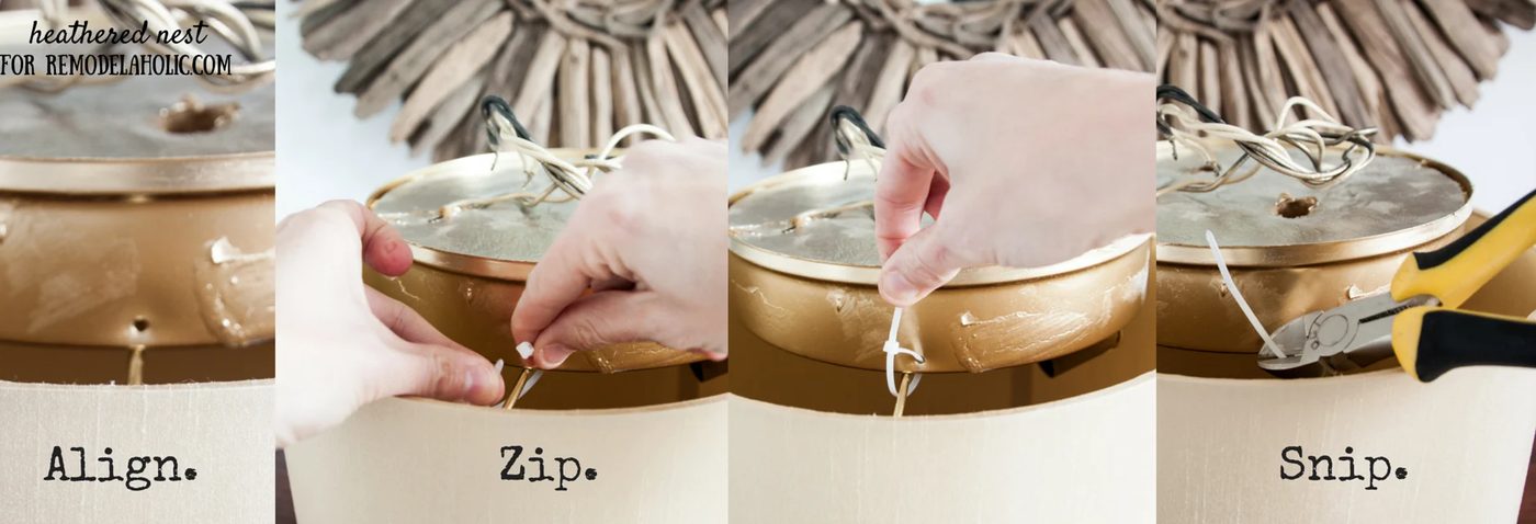 2 ways to update basic flushmount lights