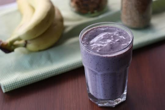 Banana Blueberry Smoothie