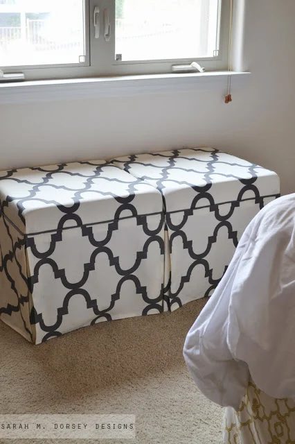 lack side table method upholstered skirted ottomans