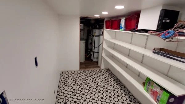 Basement Storage Room Remodel