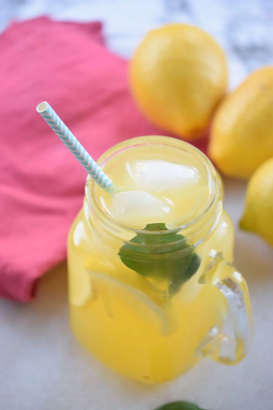 Stay Cool With A Yummy And Refreshing Drink. Try This Basil Passionfruit Lemonade Recipe Via Bekob.com