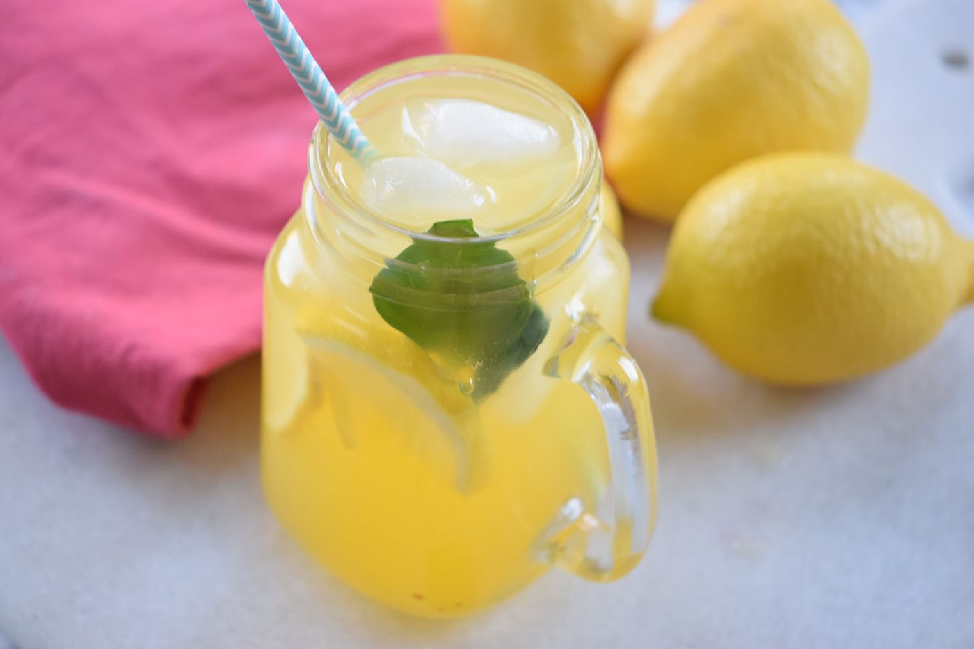 Stay Cool With A Yummy And Refreshing Drink. Try This Basil Passionfruit Lemonade Recipe Via Bekob.com