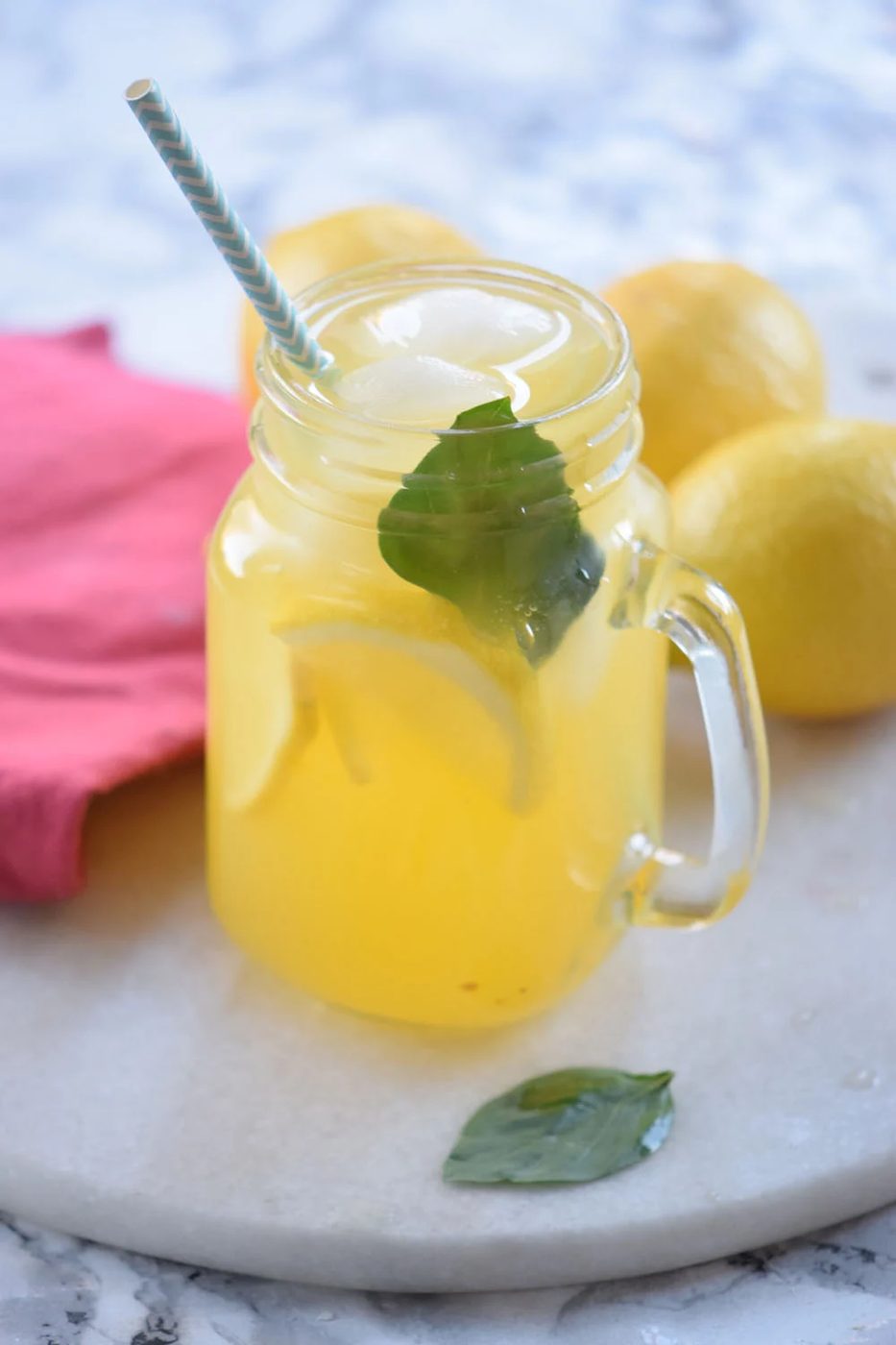 Stay Cool With A Yummy And Refreshing Drink. Try This Basil Passionfruit Lemonade Recipe Via Bekob.com