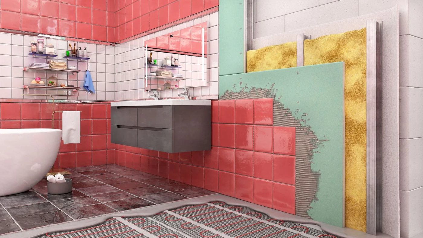 Colorful Bathroom