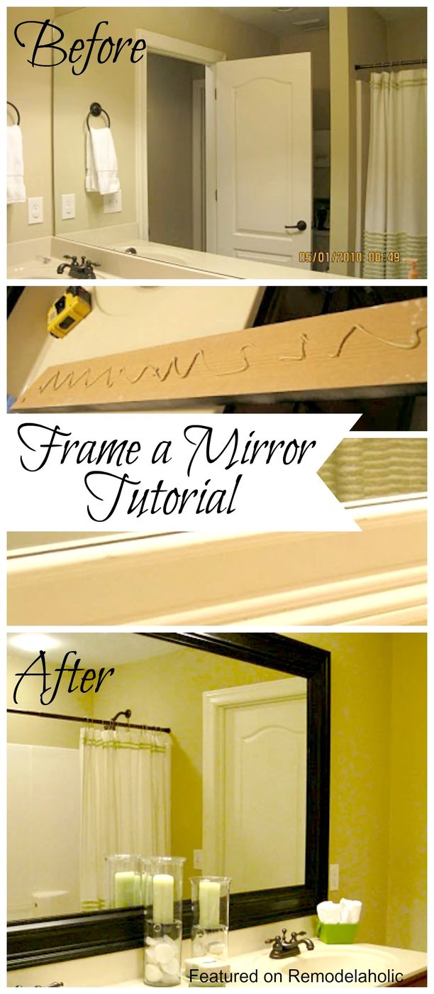 How to frame a mirror walkthrough 2