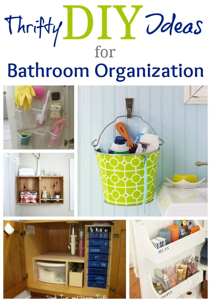 Bathroom Organization Pin Pic