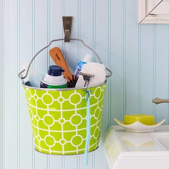 BHG bucket on a hook