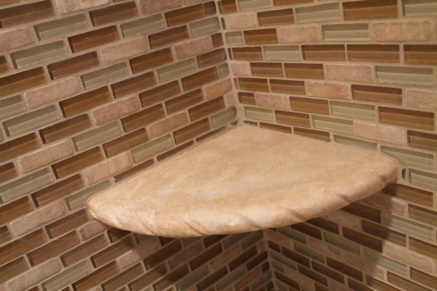 29 Mosaic tiles of glass and natural stone, by Elizabeth and Co featured on @Bekob