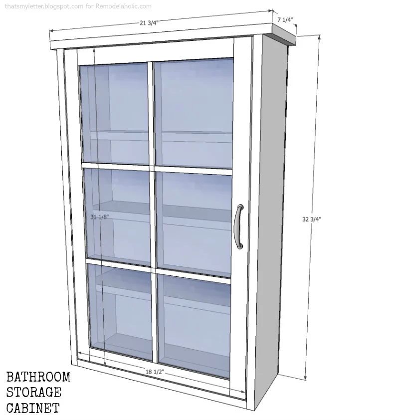 window cabinet dimensions