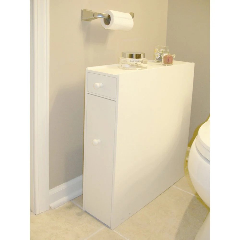Make your bathroom striking and organized with some great bathroom storage options! Find new options to store all your bathroom items from towels to cotton balls. 30 Bathroom Stora