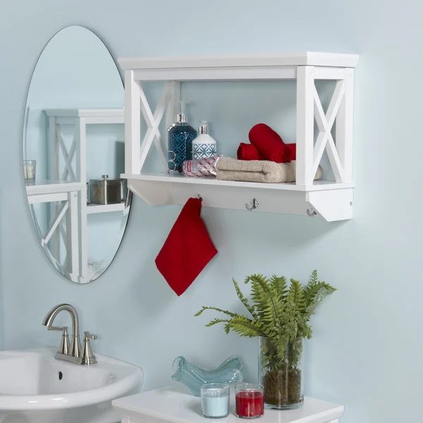Make your bathroom striking and organized with some great bathroom storage options! Find new options to store all your bathroom items from towels to cotton balls. 30 Bathroom Stora