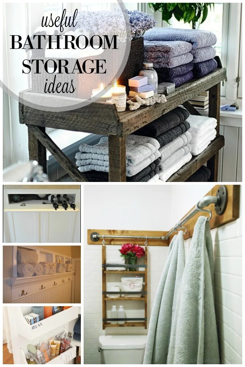 Useful Bathroom storage options