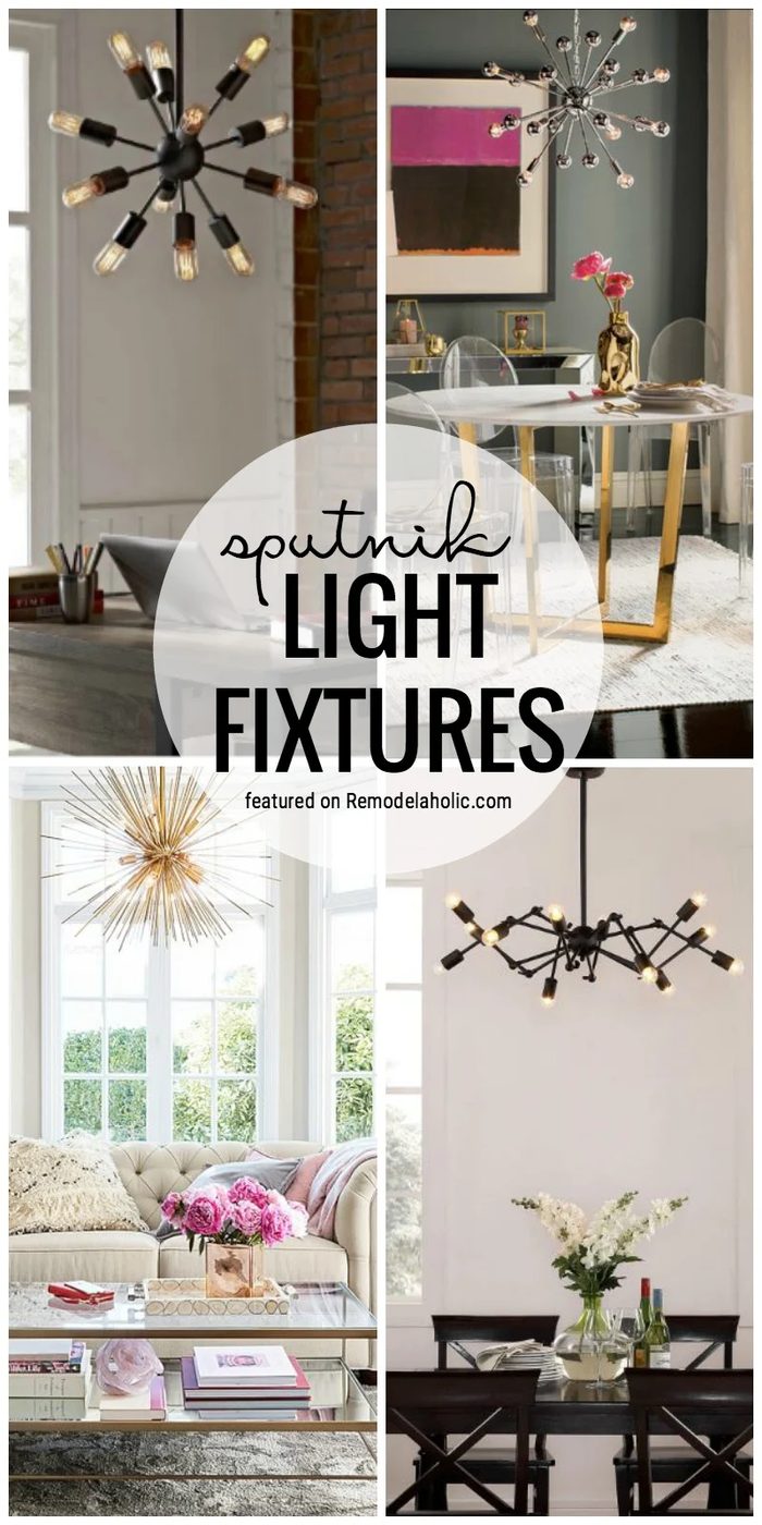 Sputnik Light Fixtures For Your Home Featured On Bekob.com