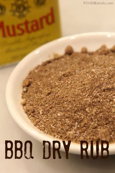 BBQ Dry Rub | FOODIEaholic.com #recipe #cooking #grilling #bbq #barbecue #rub #dryrub #chicken #beef #fish