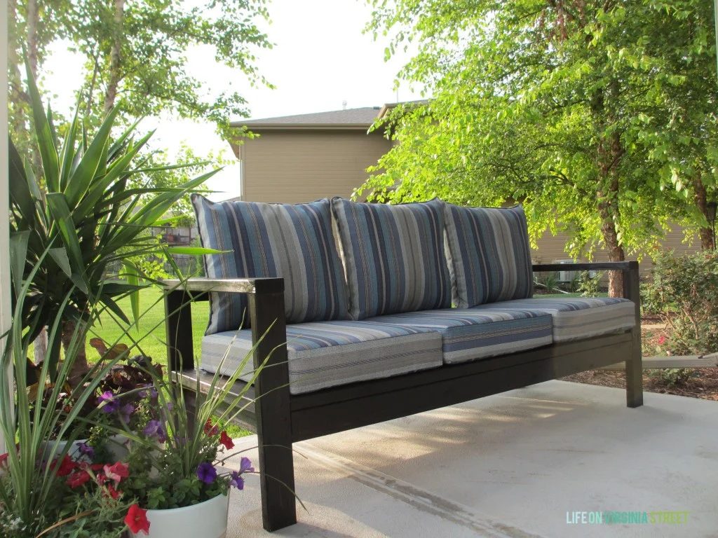 Handmade Outdoor Couch Life On Virginia Street