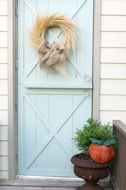 striking Doors - aqua dutch farmhouse door Finding Home Online