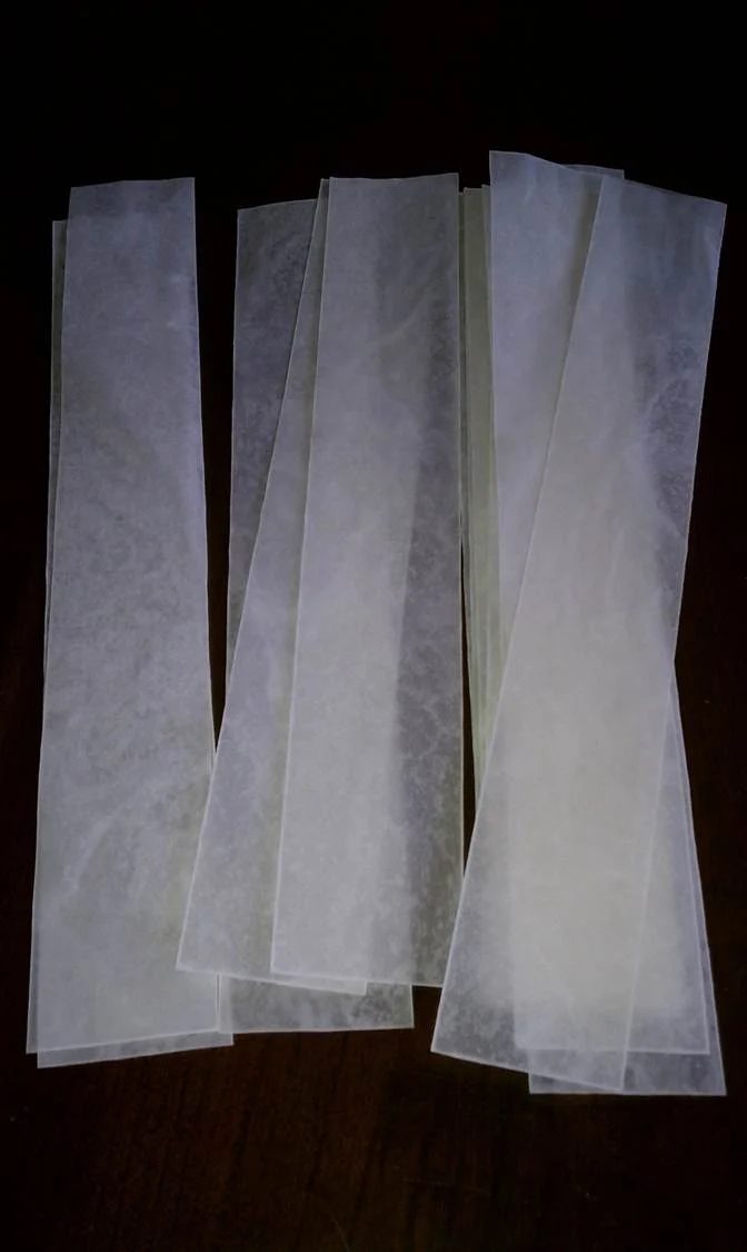handmade faux capiz chandelier 07
