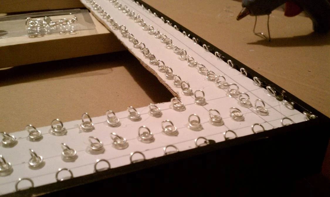 handmade faux capiz chandelier 23