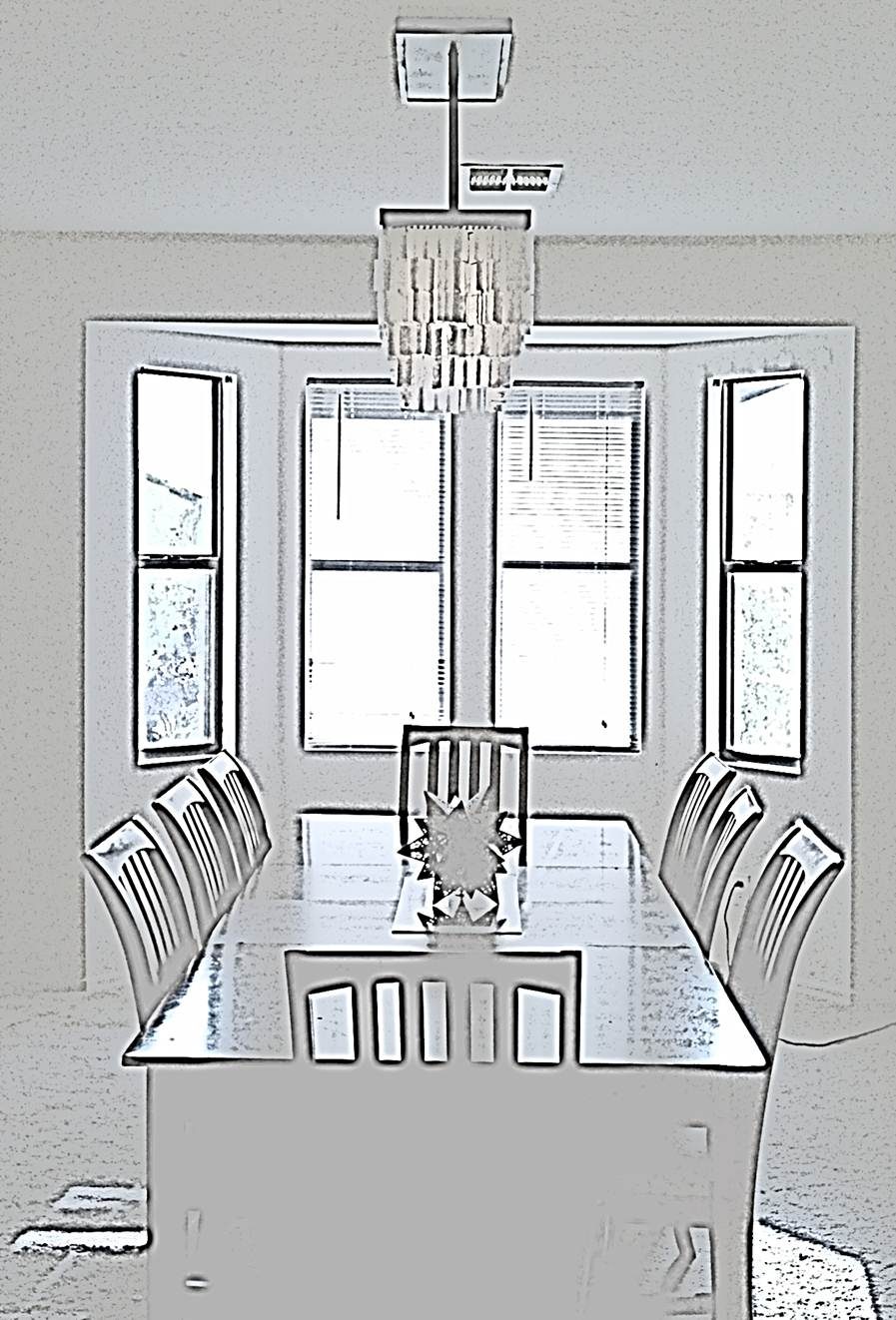 handmade faux capiz shell chandelier