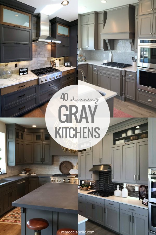 40 strong All Gray Kitchens With Gray Kitchen Cabinets #Bekob