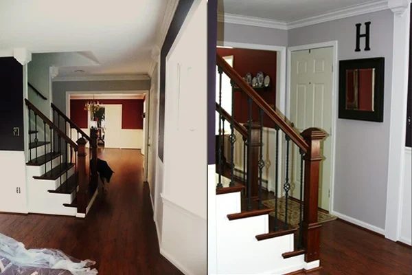 striking Open Staircase Reveal