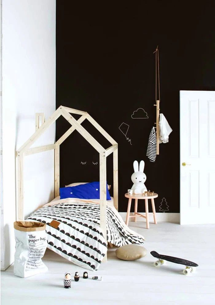 Gender Neutral Kids Room: House Shaped Beds Galore