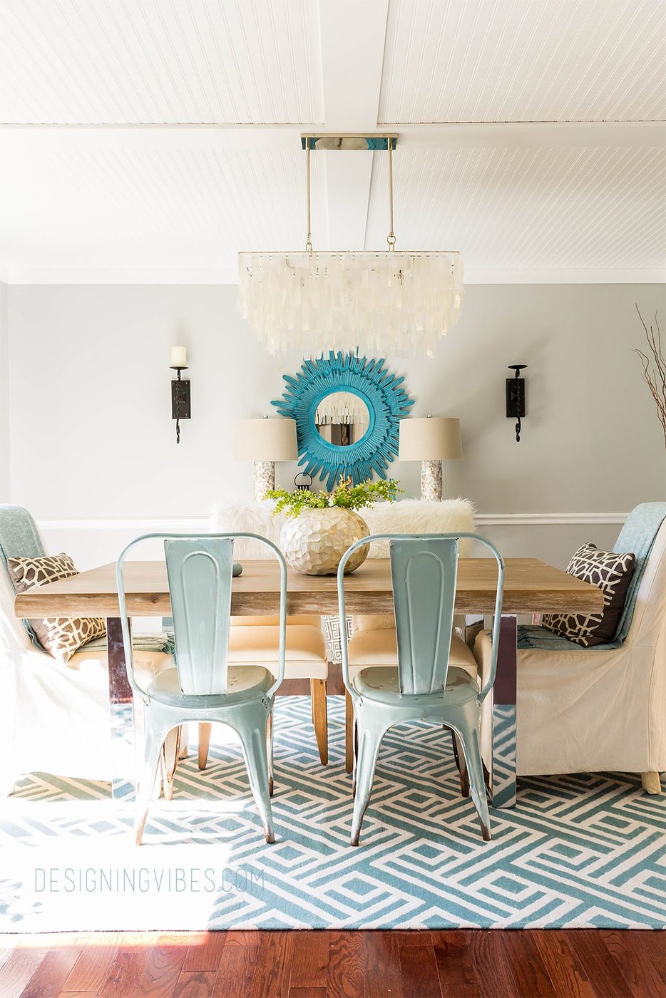Designing Vibes dining room makeover