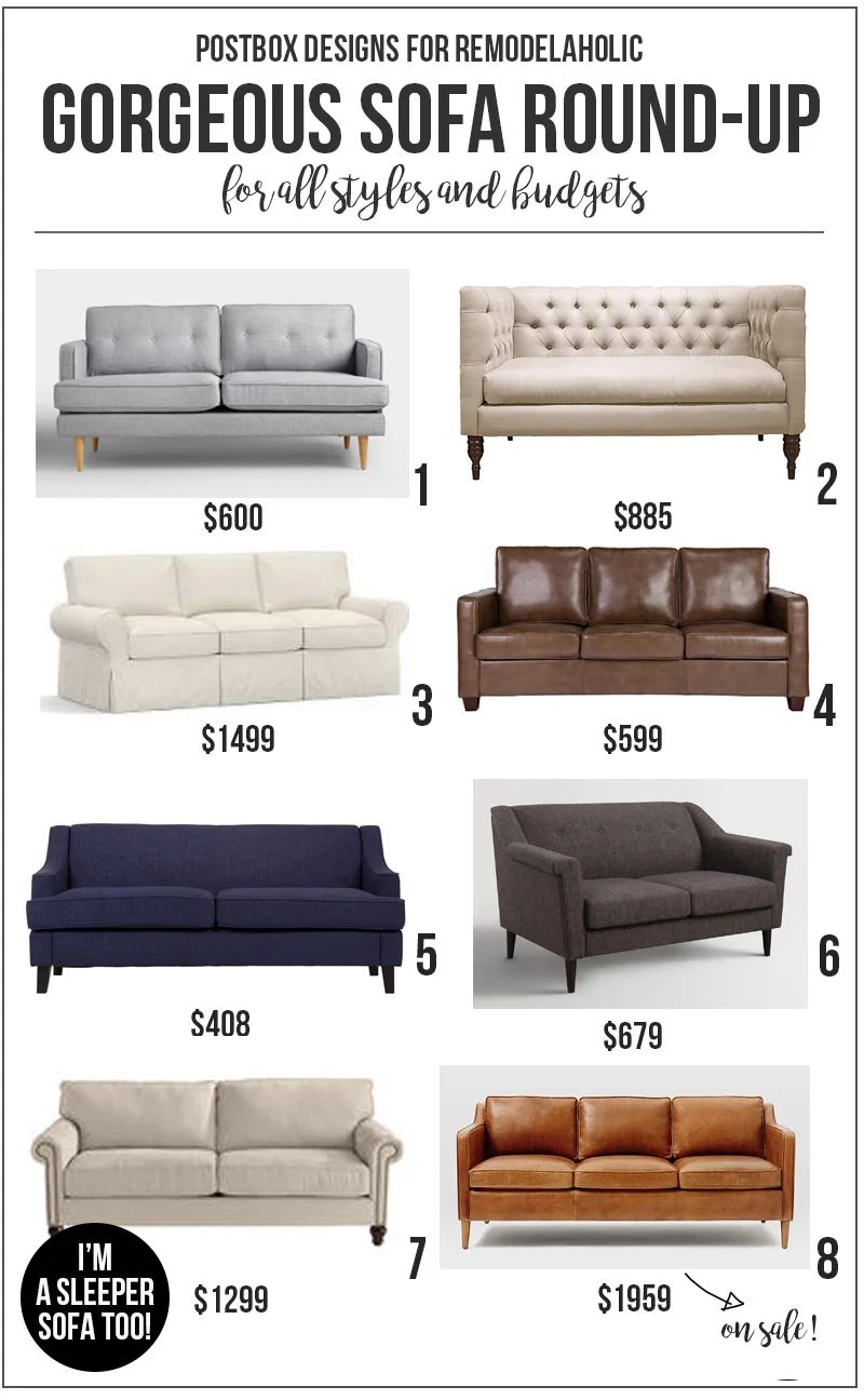 striking Sofas for All Styles and Budgets @Bekob | modest-cost-friendly home decorating | designer look for less