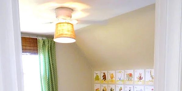 Beautifying a Ceiling Fan with a Shade walkthrough