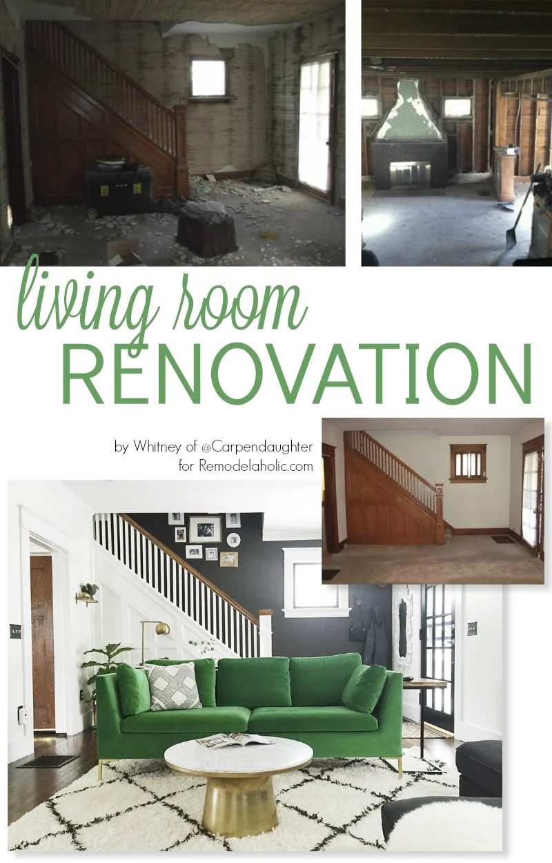 memorable living room renovation! Great tips for making a room stand out when you renovate @Bekob