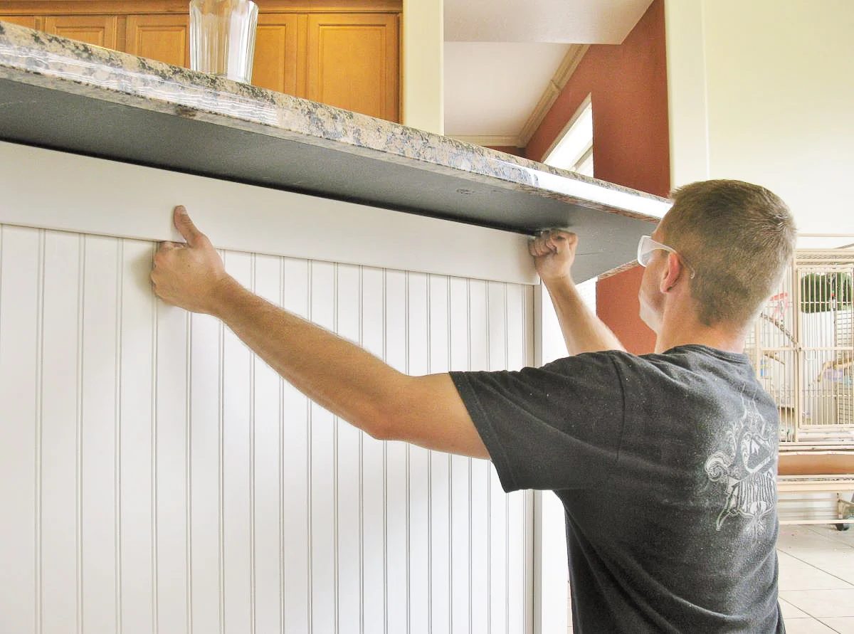 5 Kitchen Island Upgrade 19
