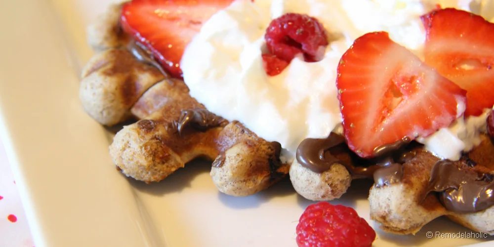 Fast Belgian Waffles Recipe