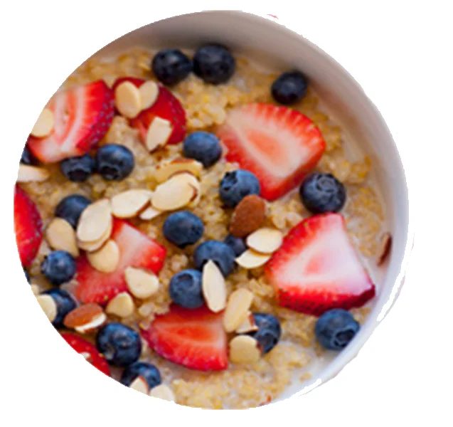 Berry-Almond Breakfast Quinoa