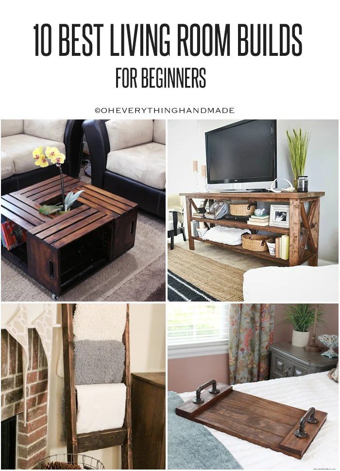 Oh Everything Handmade, Best Living Room Builds For Beginners
