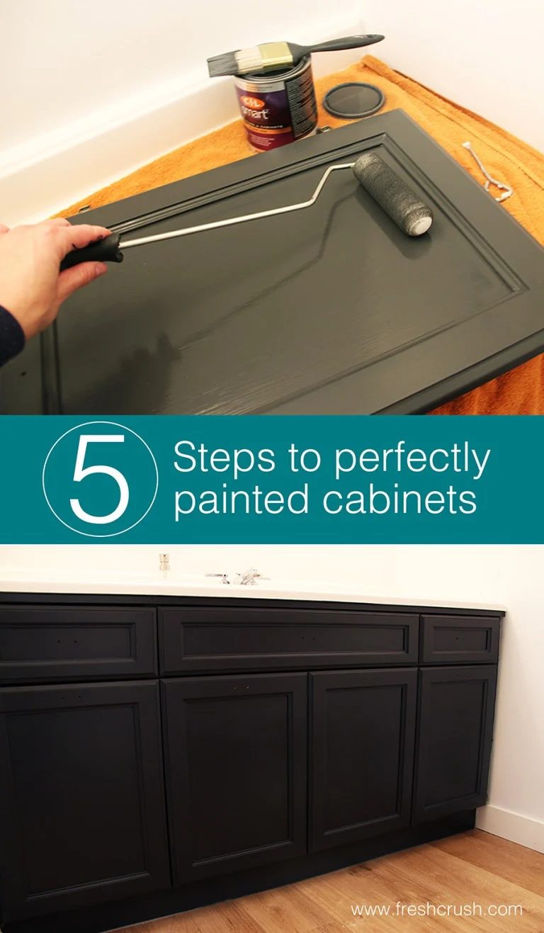 Fresh Crush, Painted Cabinet Tips