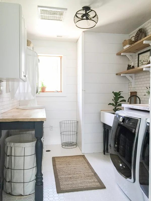 Twelve On Main, Farmhouse Laundry Room
