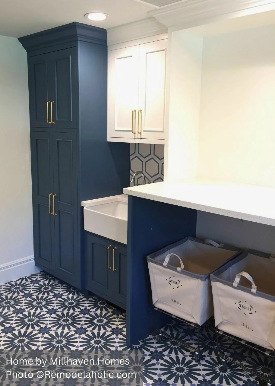 Best Blue Paint Colors Navy Blue And White Laundry Room Cabinets, Paint Color Match SW Naval 2016 Millhaven, Photo Bekob