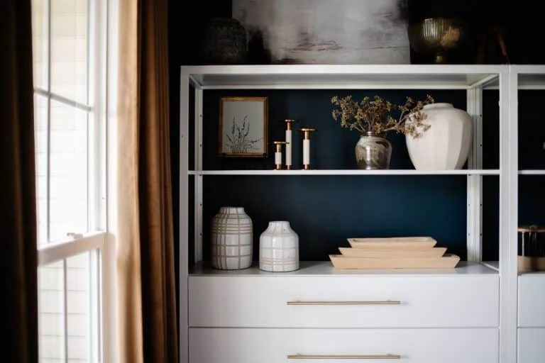 Best Blue Paint Colors Dark Blue Farrow And Ball Hague Blue Wall In Office Living Room, Lantern Lane Designs
