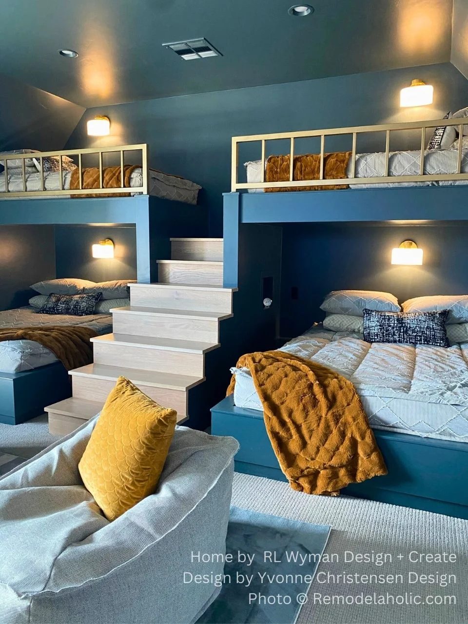 Best Blue Paint Colors Bunk Room Dark Blue Paint Color Match, SW Seaworthy SG21 H25 RL Wyman, Photo Bekob